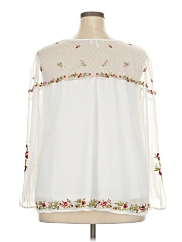 Cato Long Sleeve Blouse (view 2)