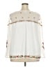 Cato 100% Polyester White Long Sleeve Blouse Size 18 - photo 2