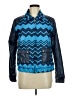 Missoni For Target 100% Polyester Chevron-herringbone Blue Jacket Size M - photo 1