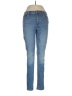 a.n.a. A New Approach Solid Blue Jeans Size 6 - photo 1