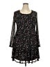 Tinsel Hearts Black Casual Dress Size 2X - photo 1