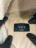 VICI 100% Polyester Tan Coat Size S - photo 6