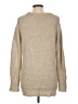 Joan Vass Metallic Tan Pullover Sweater Size L - photo 2