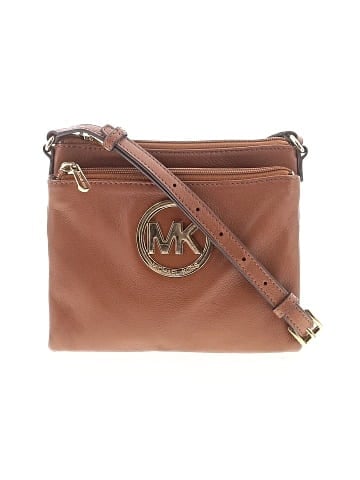 MICHAEL Michael Kors Leather Crossbody Bag (view 1)