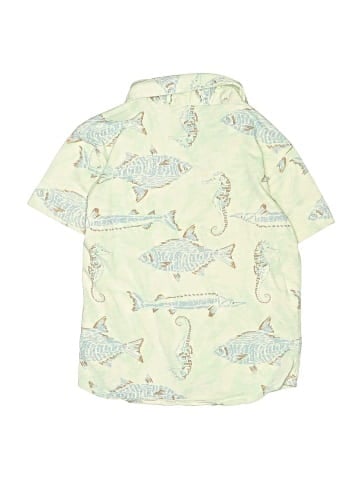 Child of Mine by Carter's Short Sleeve Button-Down Shirt (view 2)