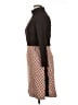 Unbranded Argyle Brown Casual Dress Size 16 - photo 5