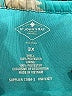St. John's Bay 100% Polyester Teal Short Sleeve Blouse Size 3X - photo 7