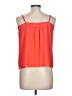 Jessica Simpson 100% Polyester Orange Sleeveless Blouse Size L - photo 2