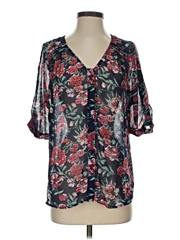 Skies Are Blue 3/4 Sleeve Blouse (view 1)