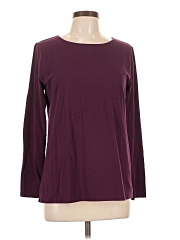 Ann Taylor Factory Long Sleeve T-Shirt (view 1)