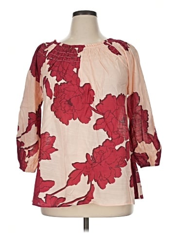 Cato 3/4 Sleeve Blouse (view 1)