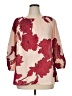 Cato Red 3/4 Sleeve Blouse Size 14 - photo 1