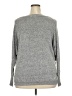 Peyton Jensen Gray Pullover Sweater Size XXL (estimated) - photo 2