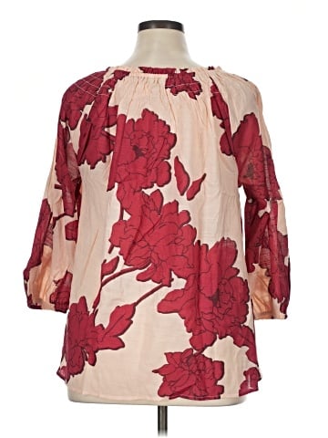 Cato 3/4 Sleeve Blouse (view 2)
