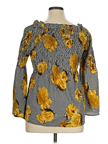 Mileage 3/4 Sleeve Blouse (view 2)