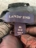 Lands' End 100% Nylon Black Coat Size 10 - 12 - photo 6