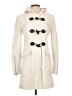 BCBGMAXAZRIA Ivory Wool Coat Size S - photo 1
