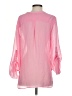 Como 100% Polyester Pink 3/4 Sleeve Blouse Size S - photo 2