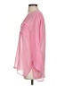 Como 100% Polyester Pink 3/4 Sleeve Blouse Size S - photo 5
