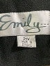 Emily... 100% Polyester Black Blazer Size 24 - photo 6