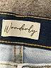 wonderly Color Block Blue Jeans Size 14 - photo 7
