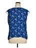 Apt. 9 100% Polyester Blue Sleeveless Blouse Size XL - photo 1