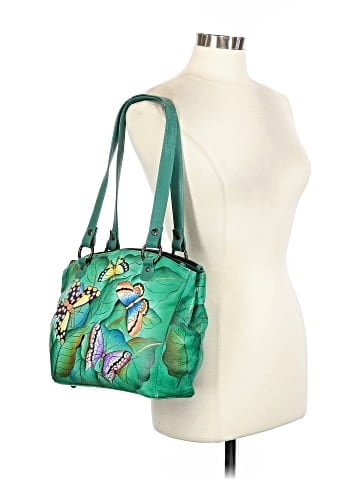 Anuschka Leather Shoulder Bag (view 2)