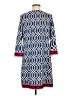 Mud Pie Print Blue Casual Dress Size M - photo 2