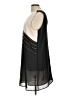 C. Luce 100% Polyester Graphic Black Cocktail Dress Size L - photo 5