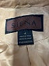Siena 100% Leather Solid Tan Blazer Size 14 - photo 3