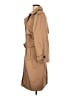 BCBGMAXAZRIA 100% Polyester Tan Trenchcoat Size L - photo 5