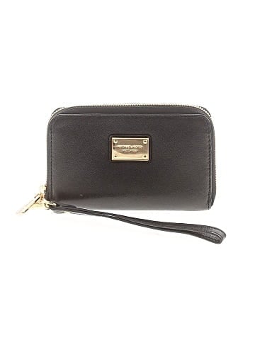 MICHAEL Michael Kors Leather Wristlet (view 1)