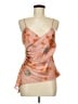 Zara Orange Sleeveless Blouse Size M - photo 1