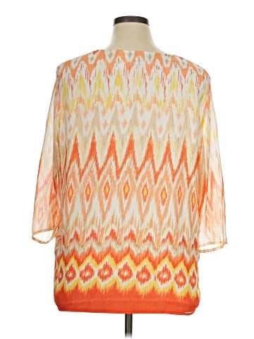 Alfred Dunner 3/4 Sleeve Blouse (view 2)