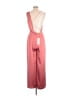 Keepsake 100% Polyester Solid Pink Jumpsuit Size L - photo 2
