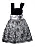 Bonnie Jean 100% Polyester Silver Dress Size 16 - photo 1