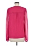 1.State 100% Polyester Pink Long Sleeve Blouse Size M - photo 2