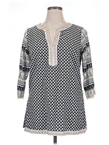 Gretchen Scott Designs 3/4 Sleeve Blouse (view 1)