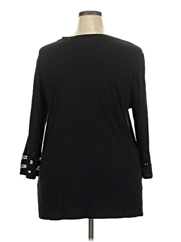 Karen Scott 3/4 Sleeve T-Shirt (view 2)