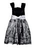Bonnie Jean 100% Polyester Silver Dress Size 16 - photo 2