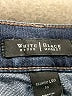 White House Black Market Solid Blue Jeans Size M - photo 7