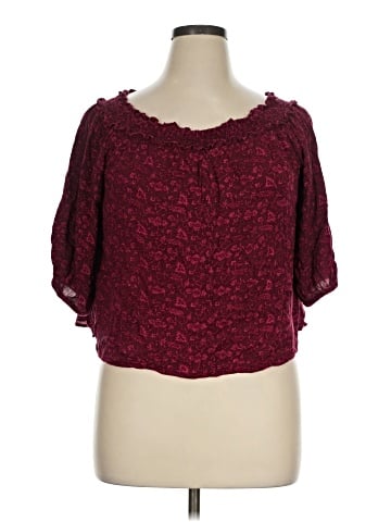 Lane Bryant Short Sleeve Blouse (view 1)