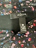 Aqua 100% Polyester Black Long Sleeve Blouse Size XS - photo 7