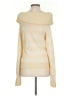 Karen Millen Stripes Yellow Wool Pullover Sweater Size Sm (2) - photo 2
