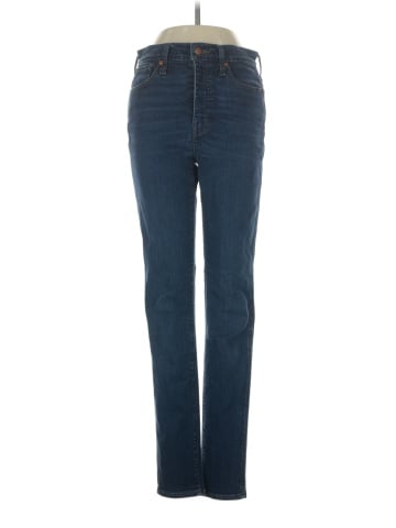 Madewell Tall 10" High-Rise Skinny Jeans in Hayes Wash (view 1)