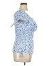 rue21 Blue Short Sleeve Blouse Size XL - photo 4