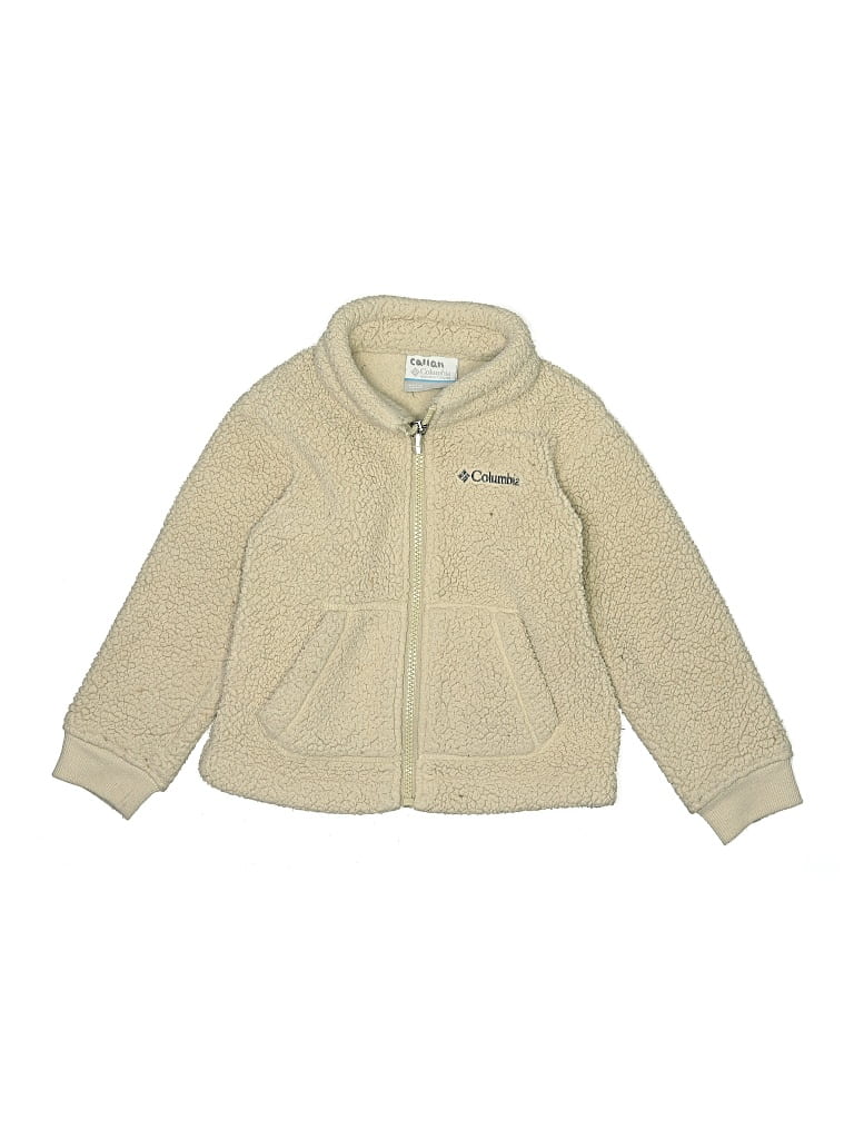 Click to view more detailed imagery on our partner's website Pre-owned Columbia Kids' Jacket In Ivory