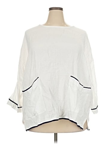 Jones & Co 3/4 Sleeve Blouse (view 1)