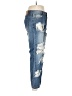 One by One Teaspoon 100% Cotton Stars Blue Jeans Size 26 waist - photo 4