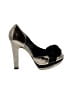 Via Spiga Silver Heels Size 9 1/2 - photo 1